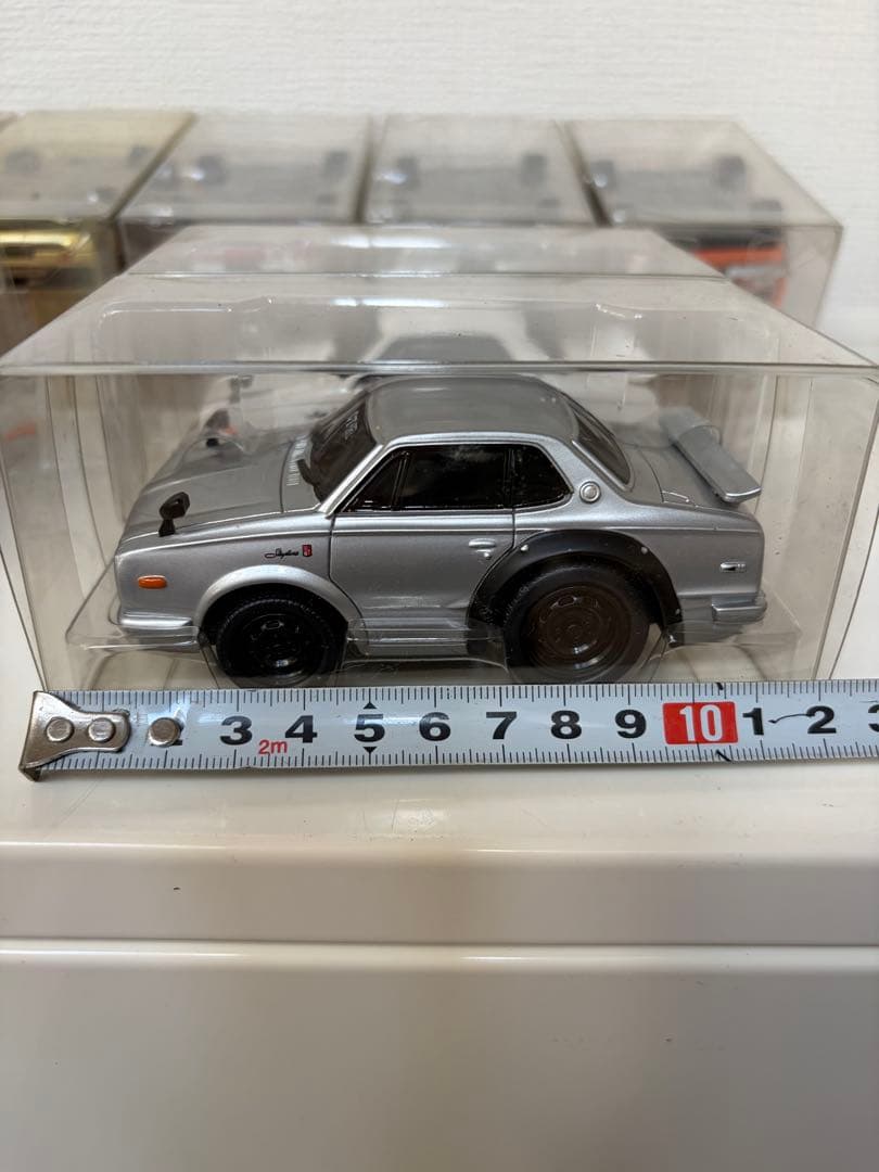 ミニカー スカイライン GT-R プルバックカー 9台セット