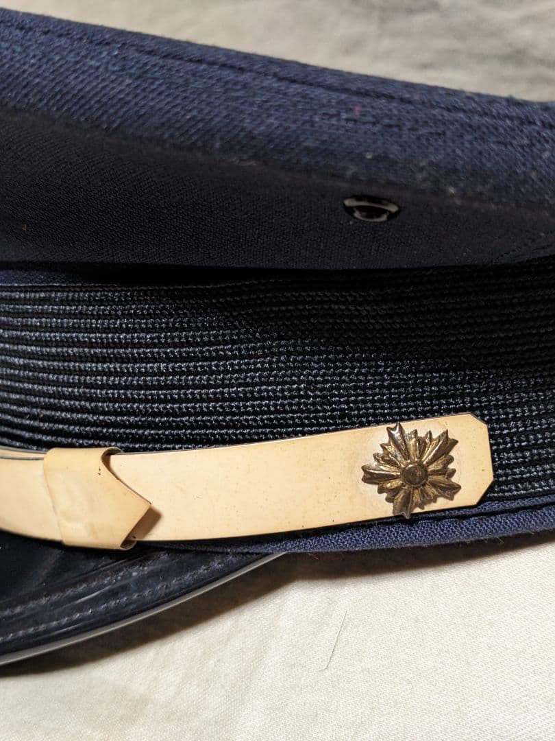 専用　制帽 交通指導員 昭和レトロ　中古　58〜59程