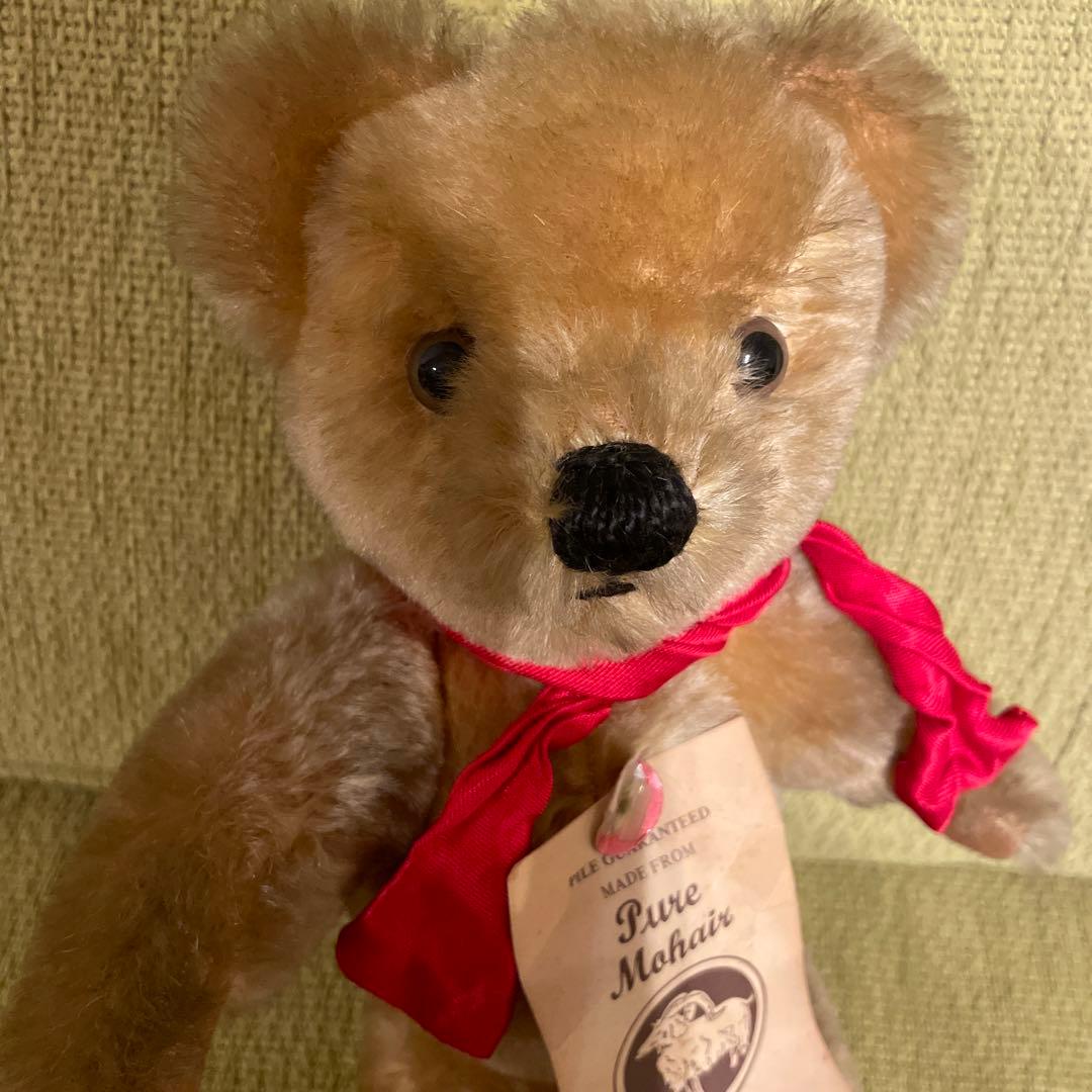 メリーソート　テディベア　クマ　ぬいぐるみ　レトロ　タグ付き　貴重　レア