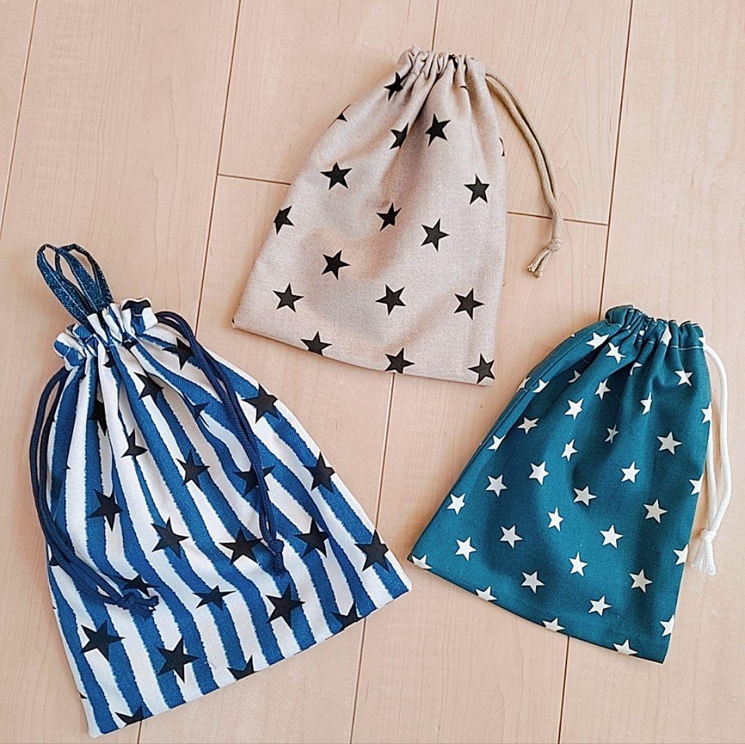 ハンドメイド ランチョンマット シューズ袋 コップ袋 お道具箱袋 女の子男の子