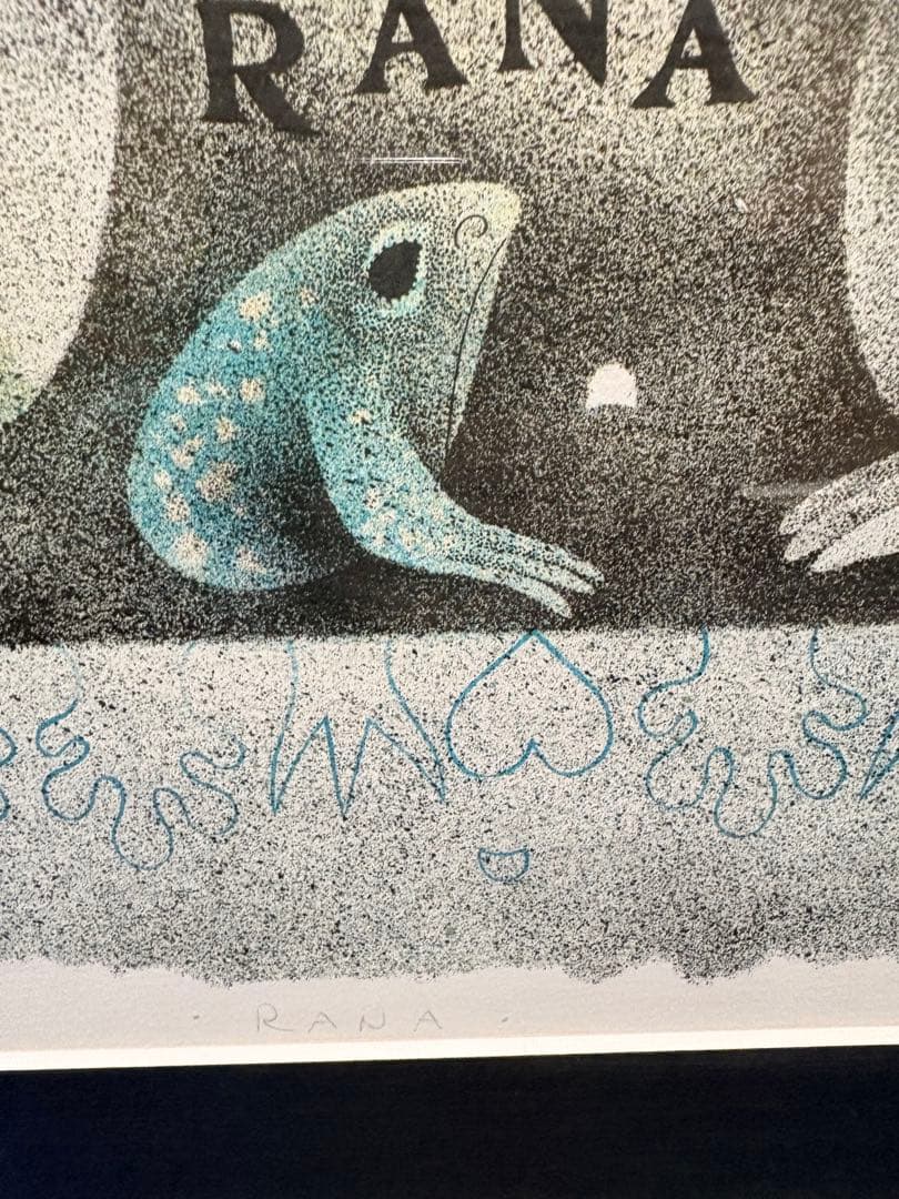 キャロル・ジャブロンスキー LEPUS RANA リトグラフ 26/300