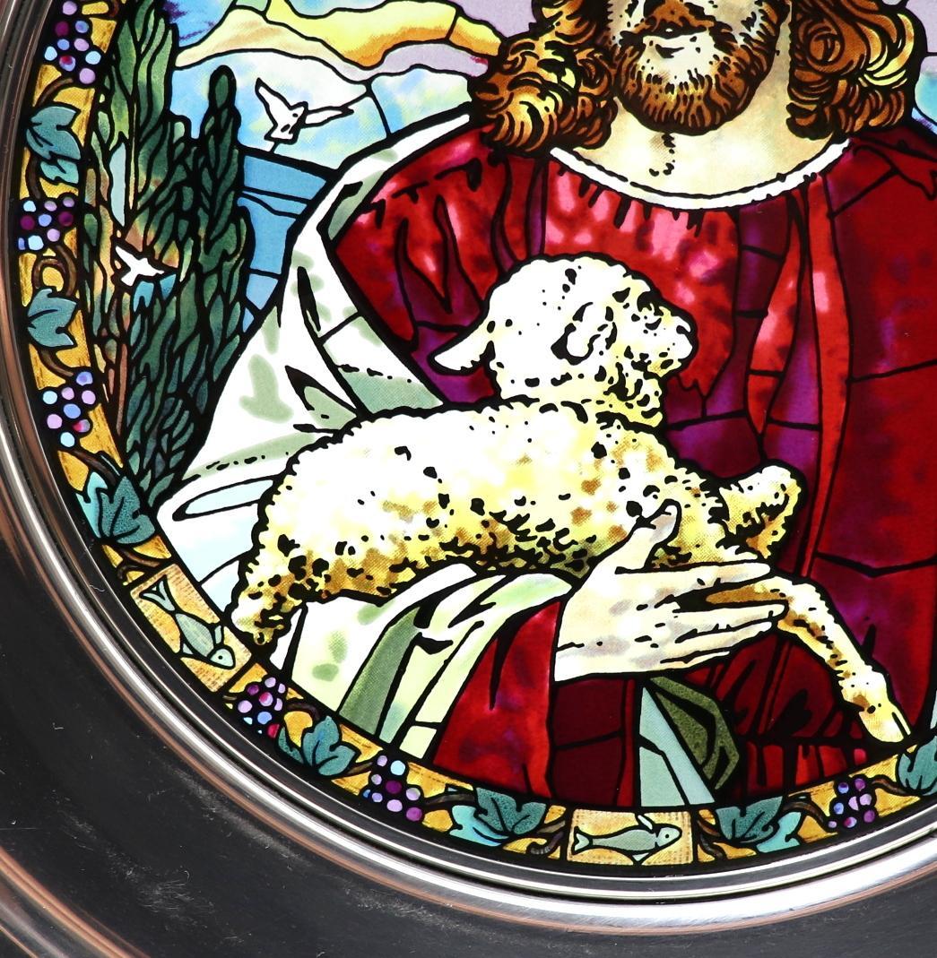 限定生産 ティファニー グッドシェパード ヴィンテージ ステンドグラス 羊飼い