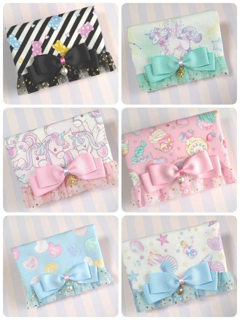 移動ポケット　ユニコーン　シェル　ゆめかわ