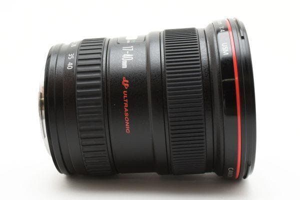 【美品】キャノン Canon EF 17-40mm F4L USM ズームレンズ