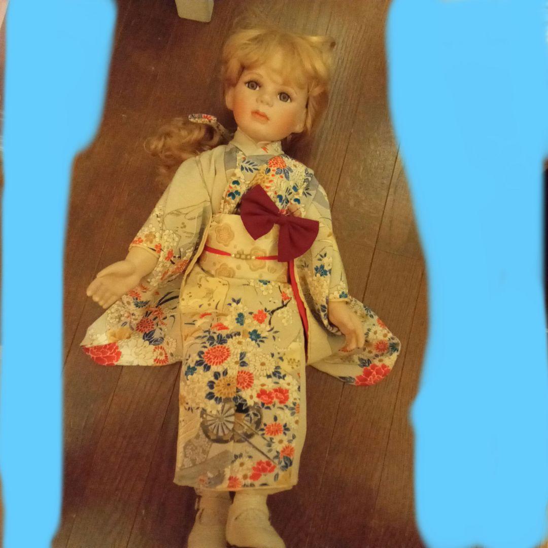 ビスクドール（振り袖姿）