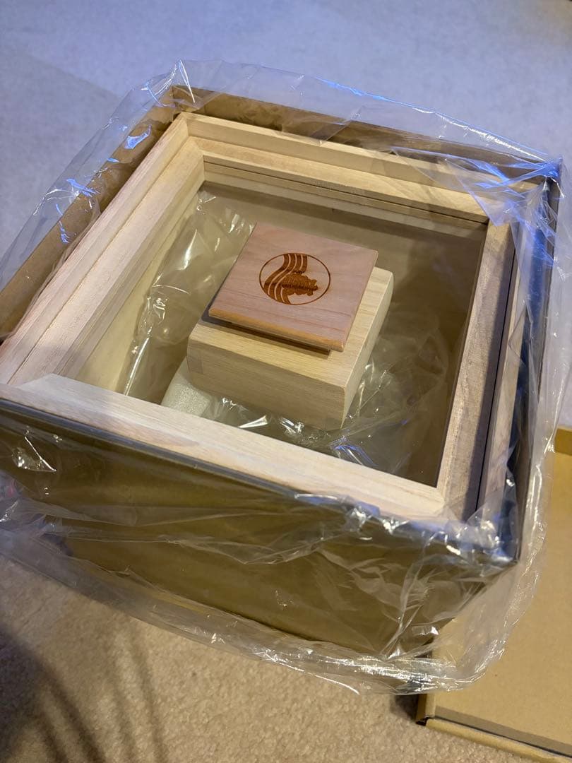 増田桐箱店　米櫃5キロ　新品