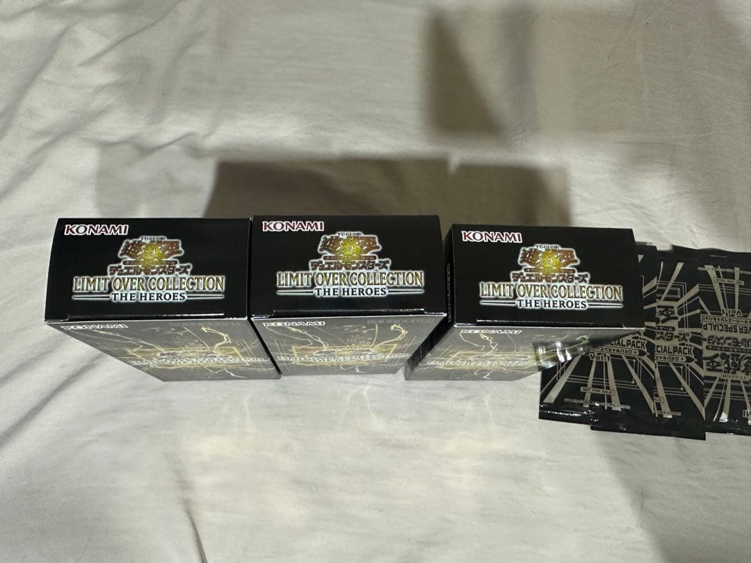 遊戯王OCG 3ボックス。 3promo シュリンクなし