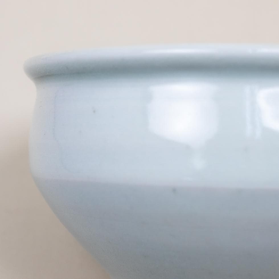 滝田項一 白磁建水／茶道具 共箱