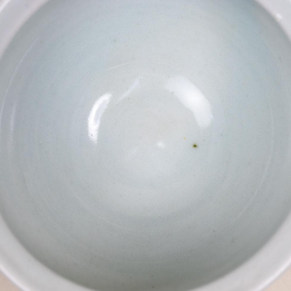 滝田項一 白磁建水／茶道具 共箱