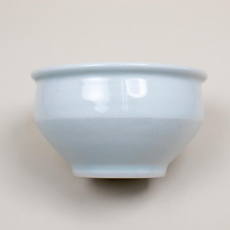 滝田項一 白磁建水／茶道具 共箱