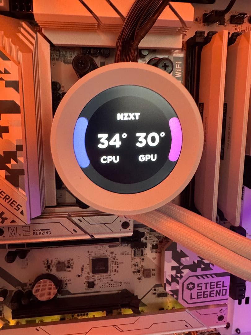 PC用ファン・クーラー NZXT KRAKEN Elite RGB 280 White