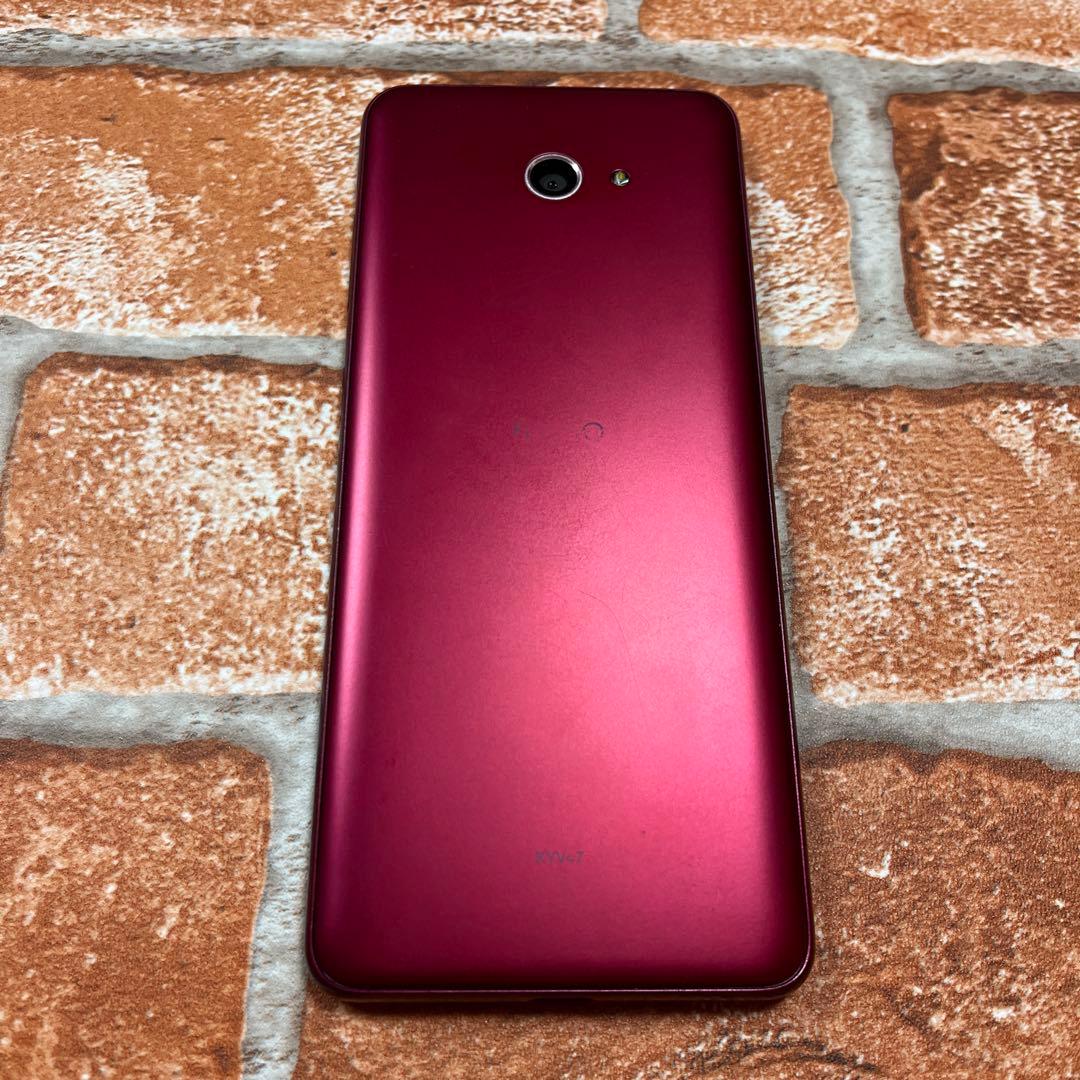 KYV47 BASIO4 32GB ワインレッド SIMロック解除済