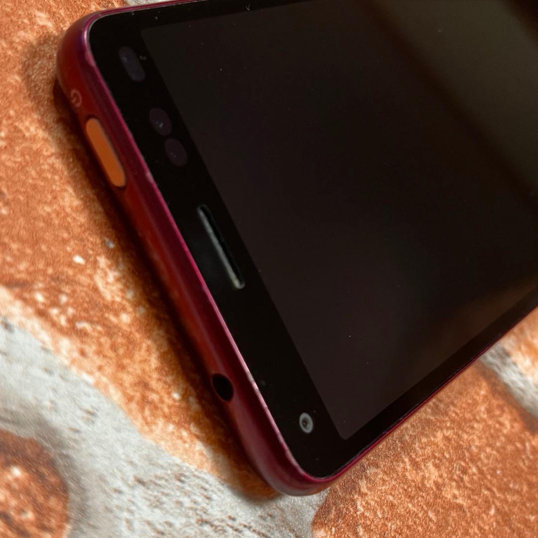 KYV47 BASIO4 32GB ワインレッド SIMロック解除済