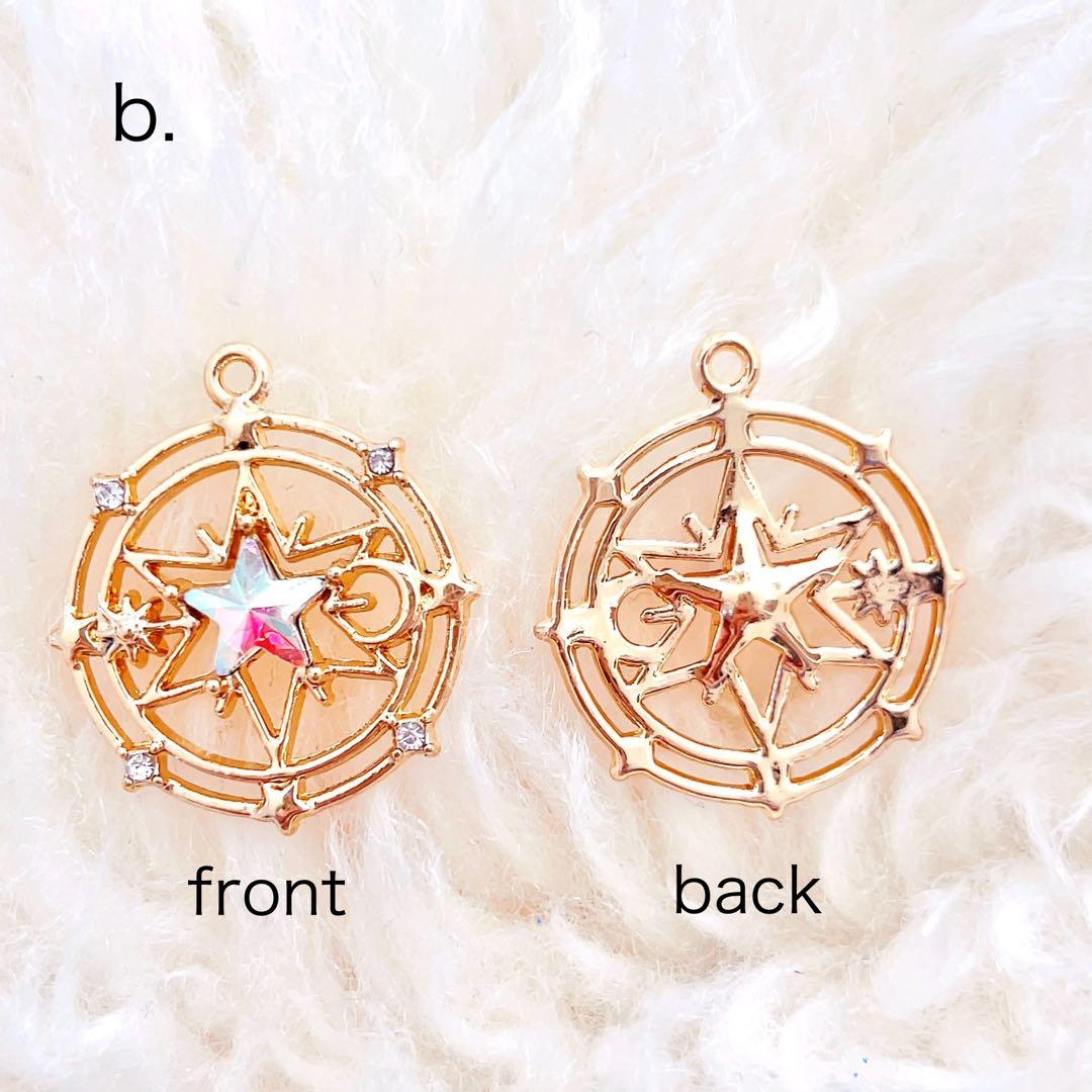 キーホルダー オーダーメイド 魔法少女 鍵 キー 平成女児 ハート 推し活 星型