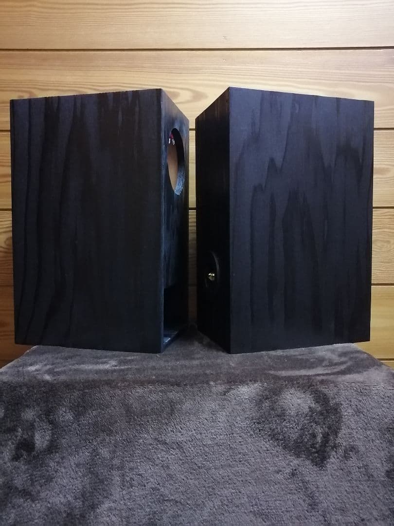 自作スピーカーエンクロージャ 10cmフルレンジ対応・バックロードホーン型ペア