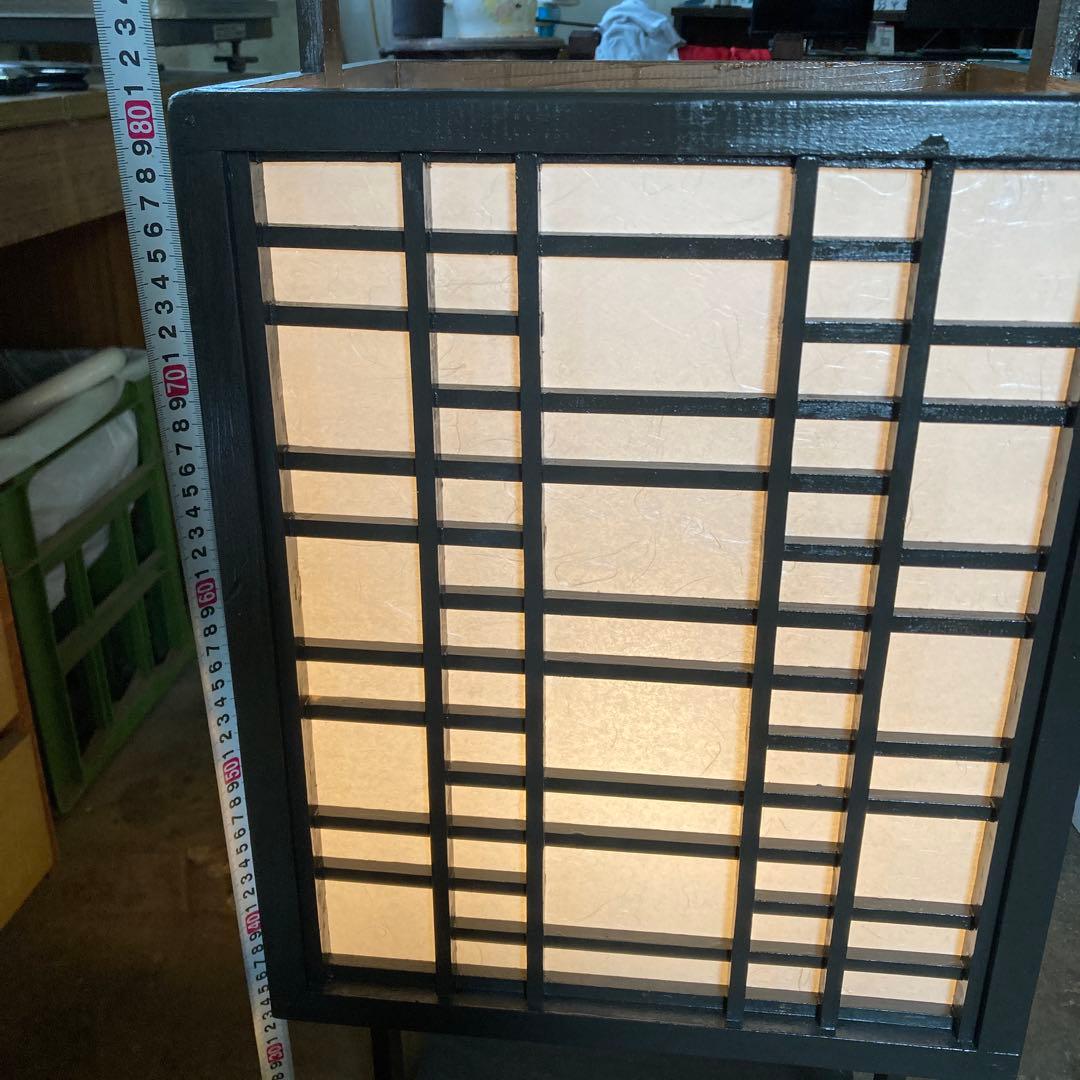 r*2様 大きい殿様行燈 あんどん 和室 インテリアライト フロアライト 高さ9