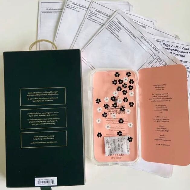kate spade iPhone 11 Pro Max ケース フラワー柄