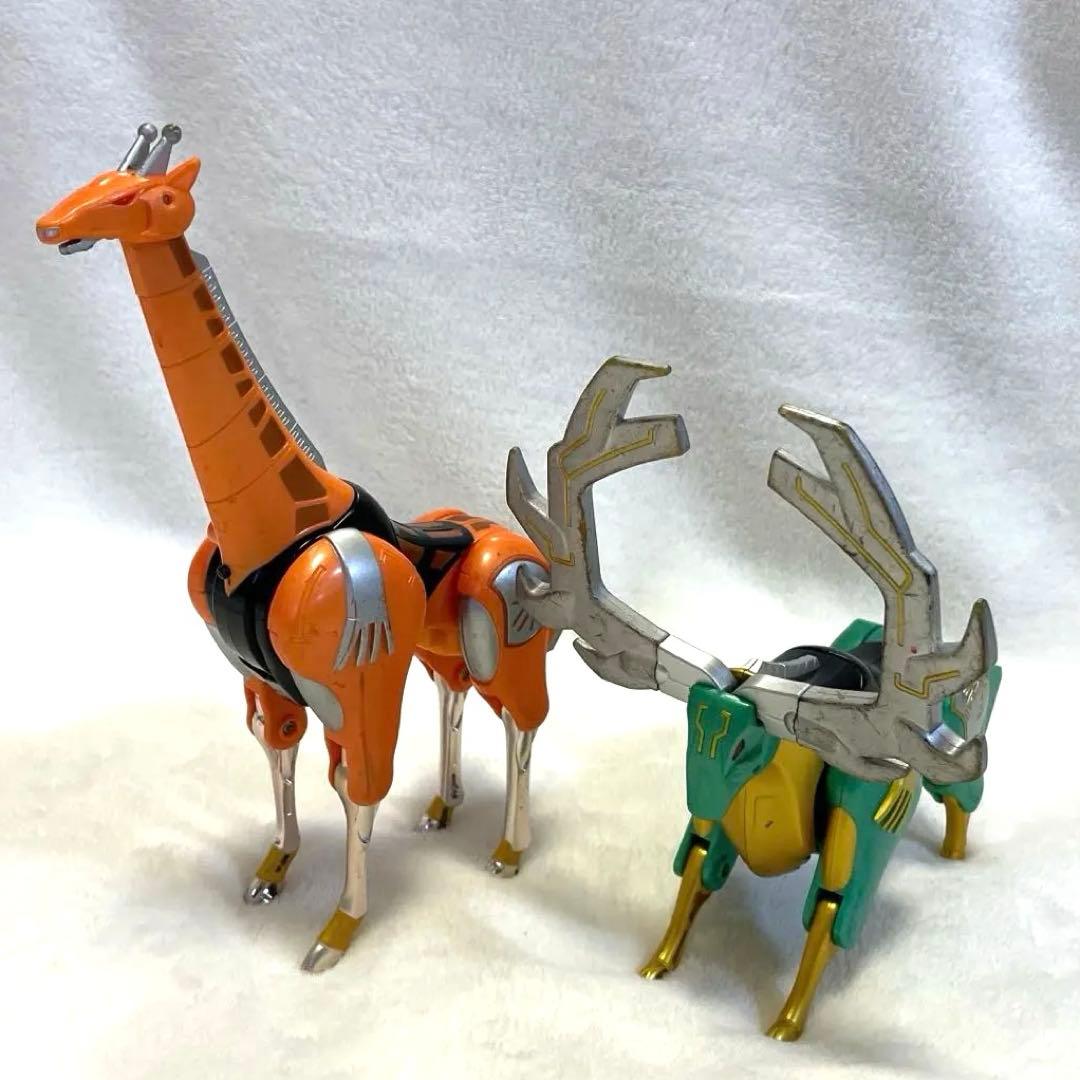 当時物 DXガオディアスガオジュラフ セット百獣戦隊ガオレンジャー バンダイ