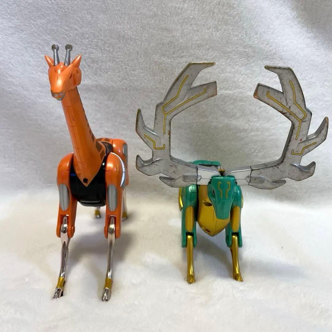 当時物 DXガオディアスガオジュラフ セット百獣戦隊ガオレンジャー バンダイ