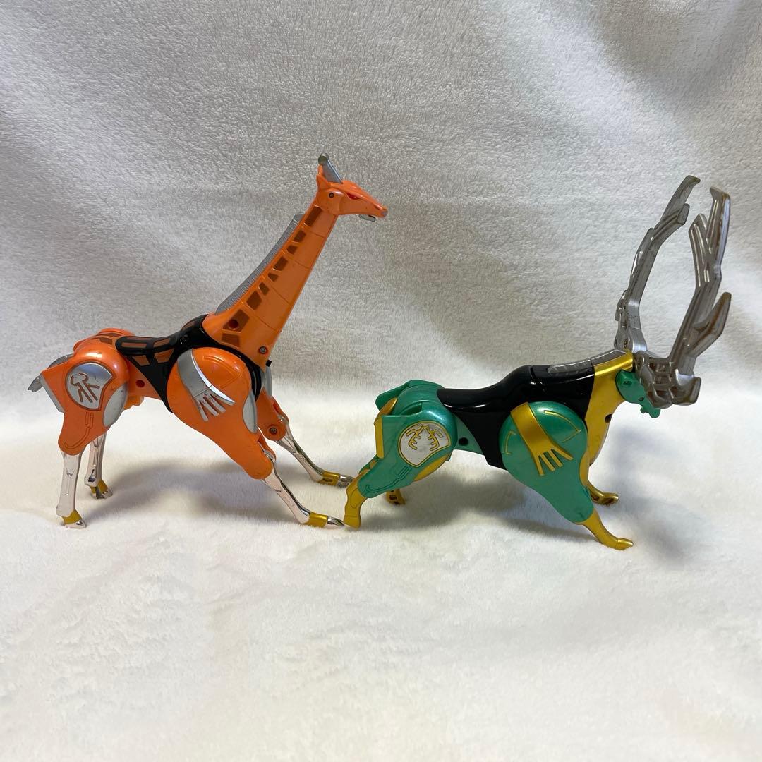 当時物 DXガオディアスガオジュラフ セット百獣戦隊ガオレンジャー バンダイ