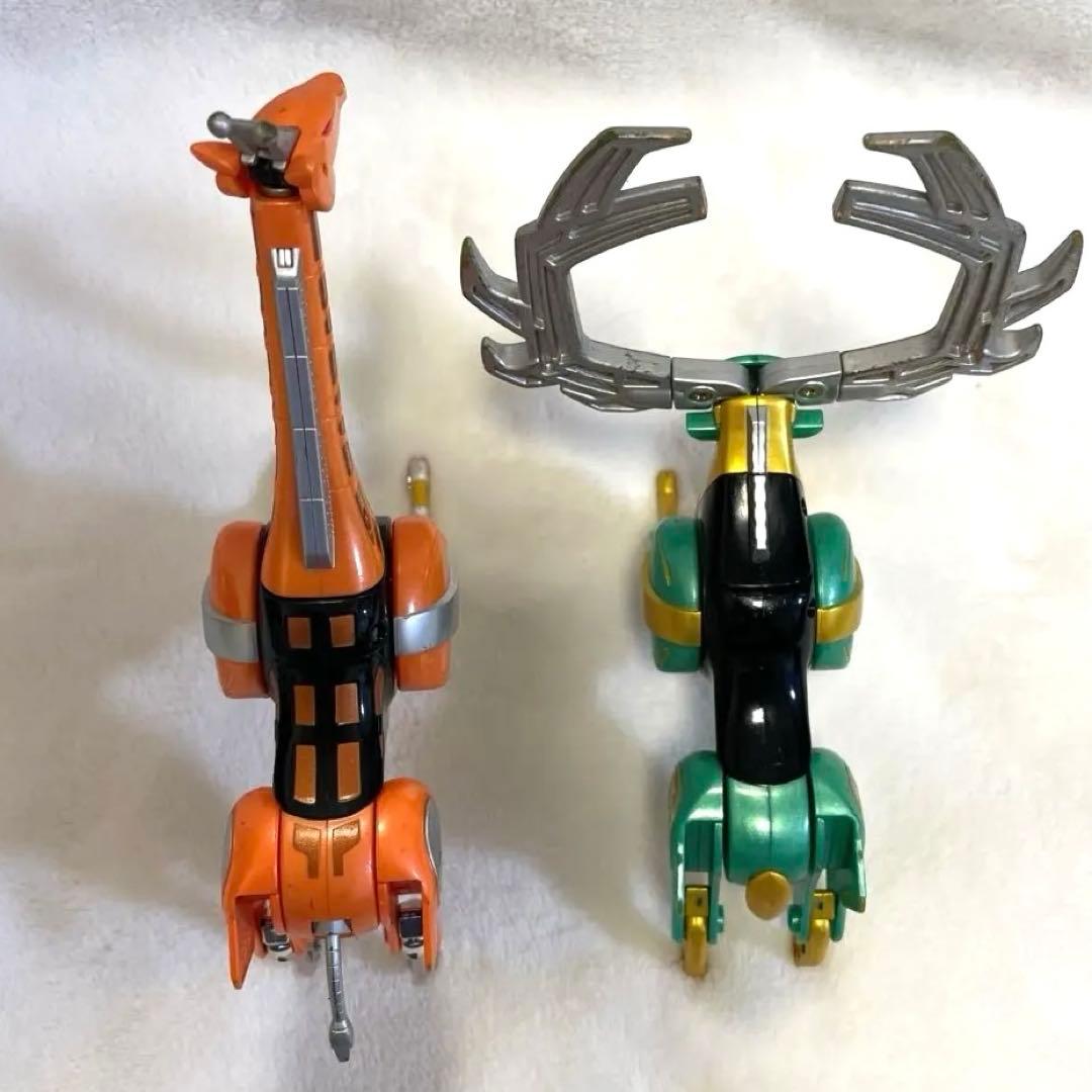 当時物 DXガオディアスガオジュラフ セット百獣戦隊ガオレンジャー バンダイ