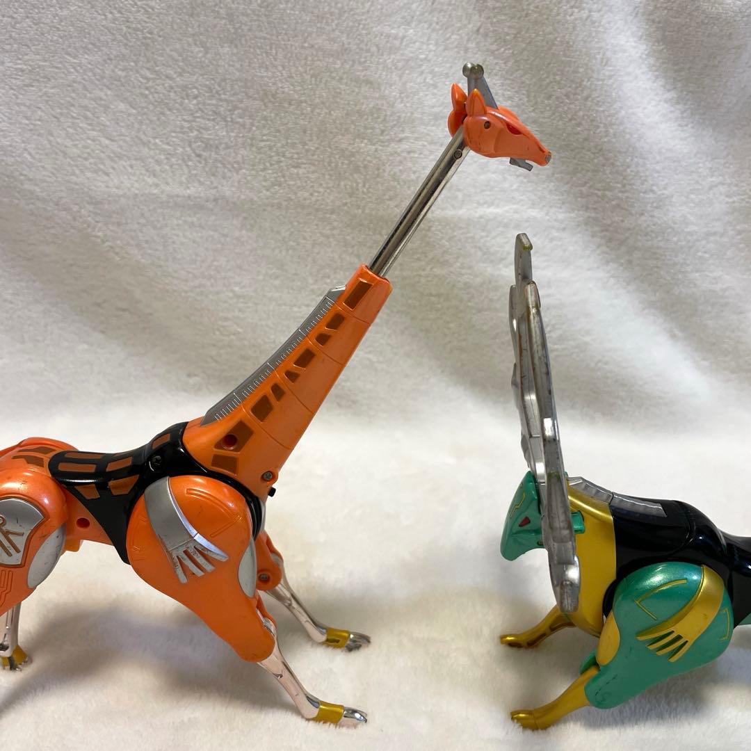 当時物 DXガオディアスガオジュラフ セット百獣戦隊ガオレンジャー バンダイ