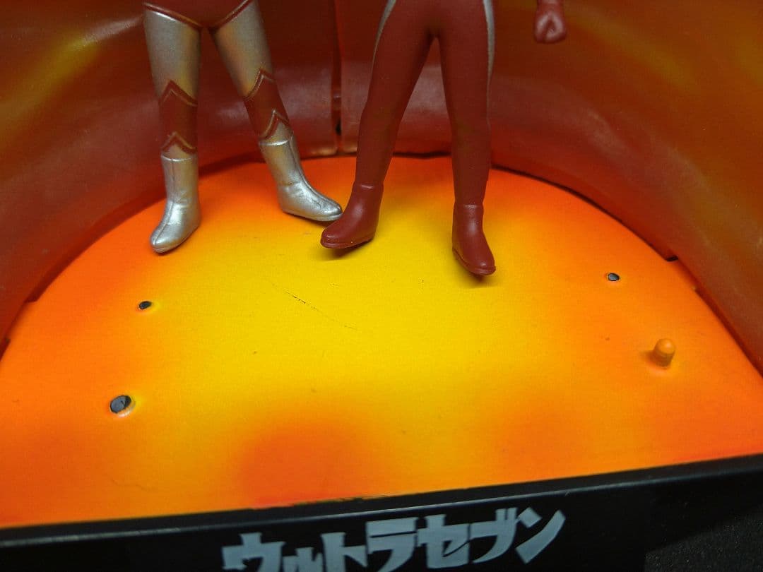 破損有 ウルトラ怪獣名鑑 輝け ウルトラ五兄弟 ウルトラセブン参上 フィギュア