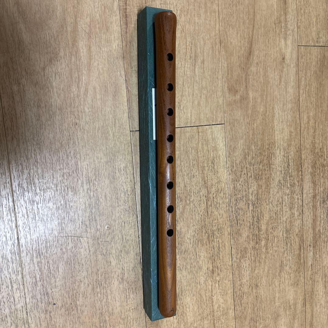 木製 8穴 篠笛 龍笛 民族楽器 不明