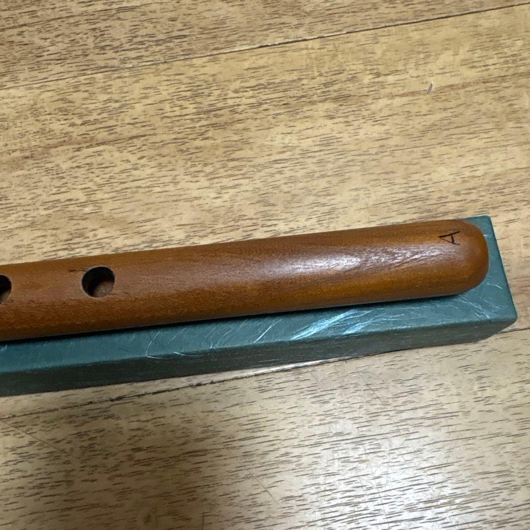 木製 8穴 篠笛 龍笛 民族楽器 不明