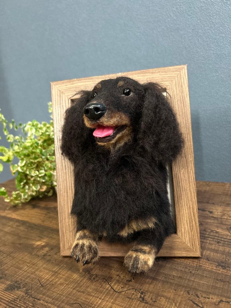 羊毛フェルトフレーム入り　l _M