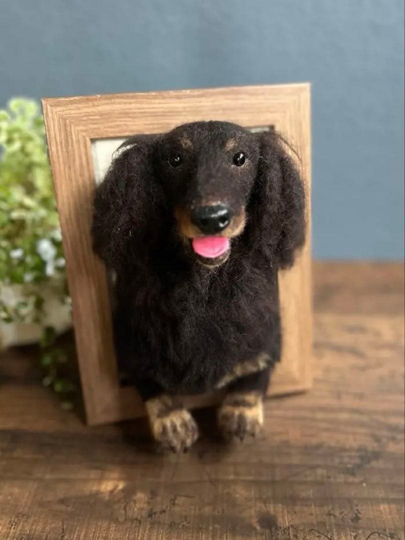 羊毛フェルトフレーム入り　l _M