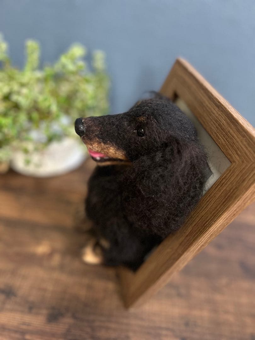 羊毛フェルトフレーム入り　l _M