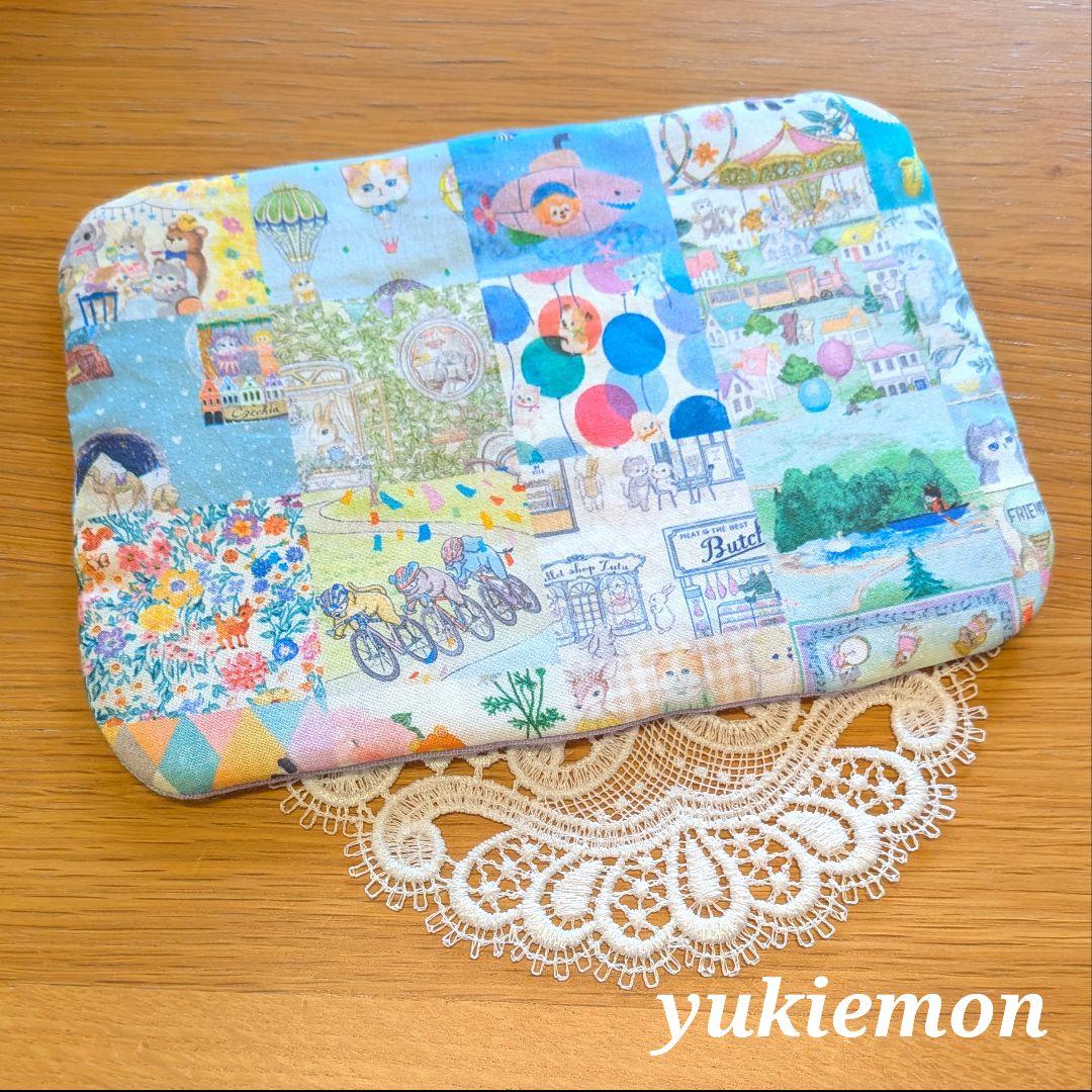 りあな様おまとめ☆ふわふわガーゼハンカチ⭐️ユキエモン☆ラビリンスハウス