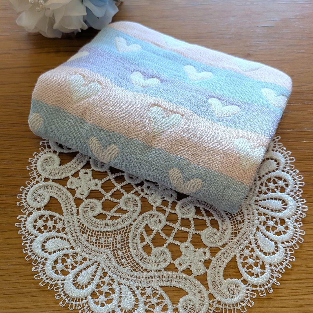 りあな様おまとめ☆ふわふわガーゼハンカチ⭐️ユキエモン☆ラビリンスハウス