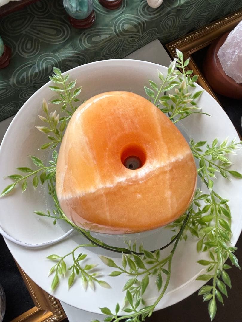 ✨破格✨絶品‼️イエロージャスパー☆噴水☆天然石⭐︎ファウンテン☆秘蔵品⭐︎2100g