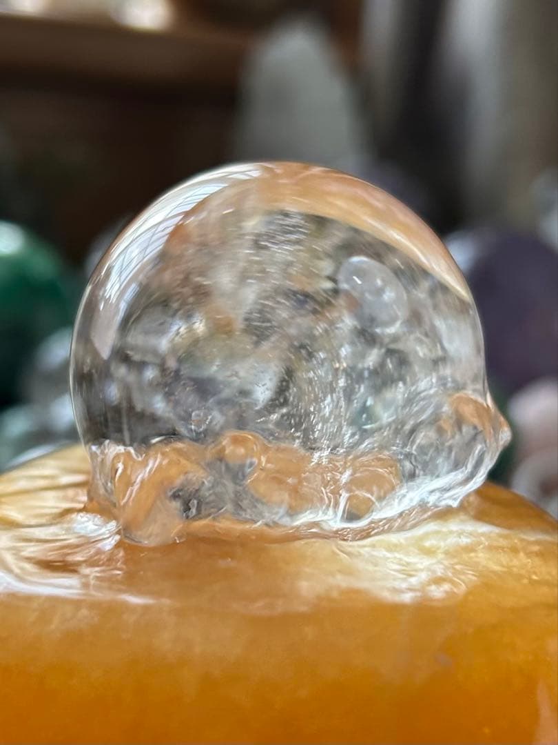 ✨破格✨絶品‼️イエロージャスパー☆噴水☆天然石⭐︎ファウンテン☆秘蔵品⭐︎2100g