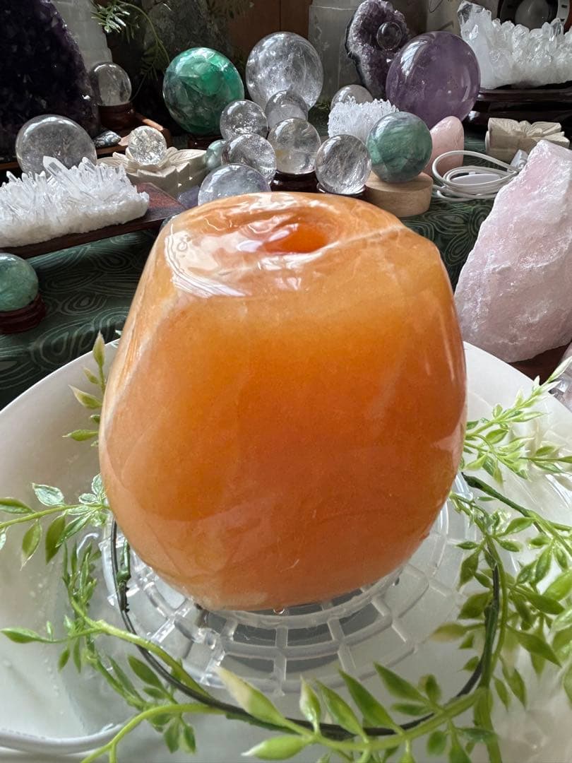 ✨破格✨絶品‼️イエロージャスパー☆噴水☆天然石⭐︎ファウンテン☆秘蔵品⭐︎2100g