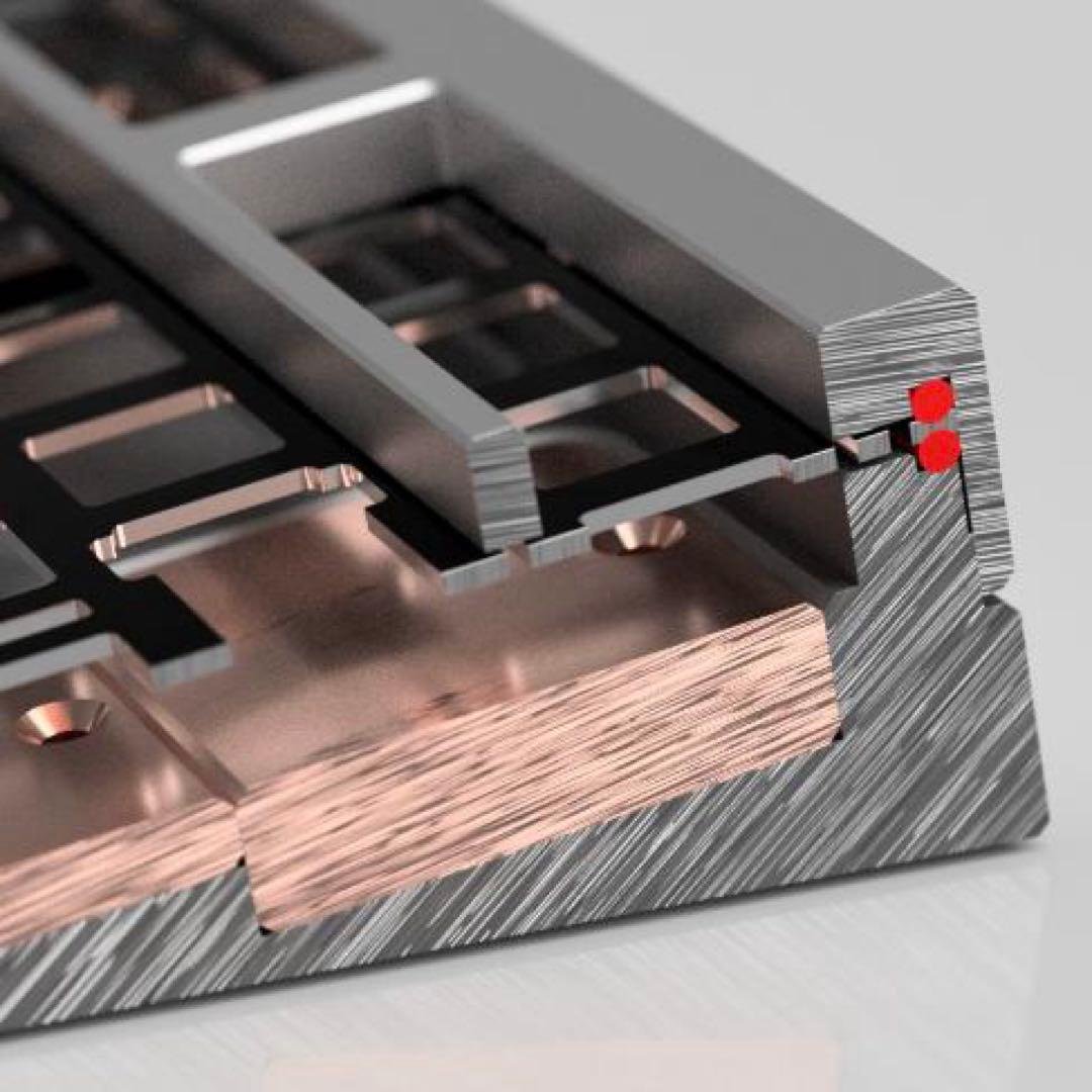 キーボード Geonworks F1-8X V2 WK Silver Gray