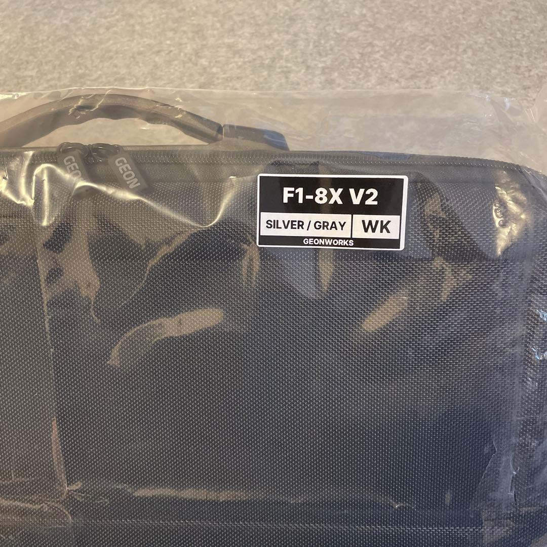 キーボード Geonworks F1-8X V2 WK Silver Gray