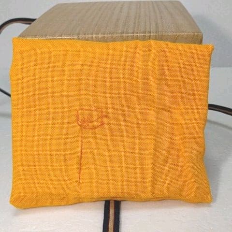 茶道具　抹茶茶碗 　(織部)　藤原 一門