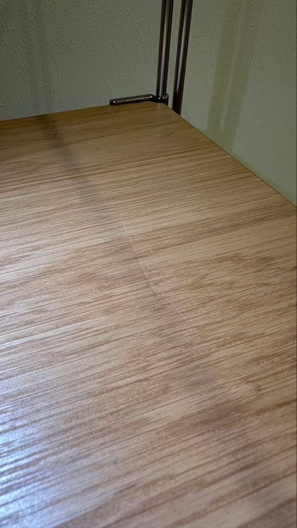 無印　ステンレスユニットシェルフ　オーク材棚セット　大