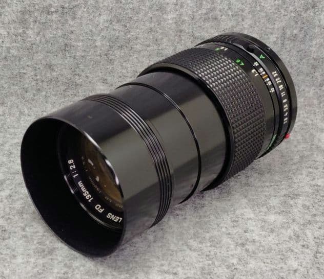 Canon NFD135mm F2.8　マニュアルフォーカスレンズ