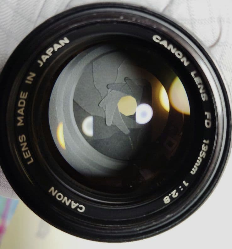 Canon NFD135mm F2.8　マニュアルフォーカスレンズ