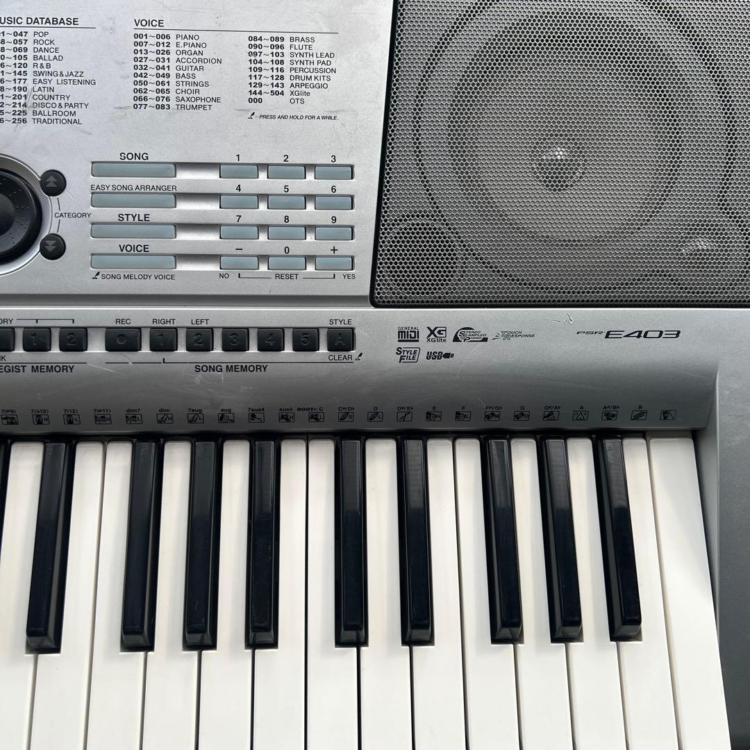 Yamaha PSR-E403 キーボード①