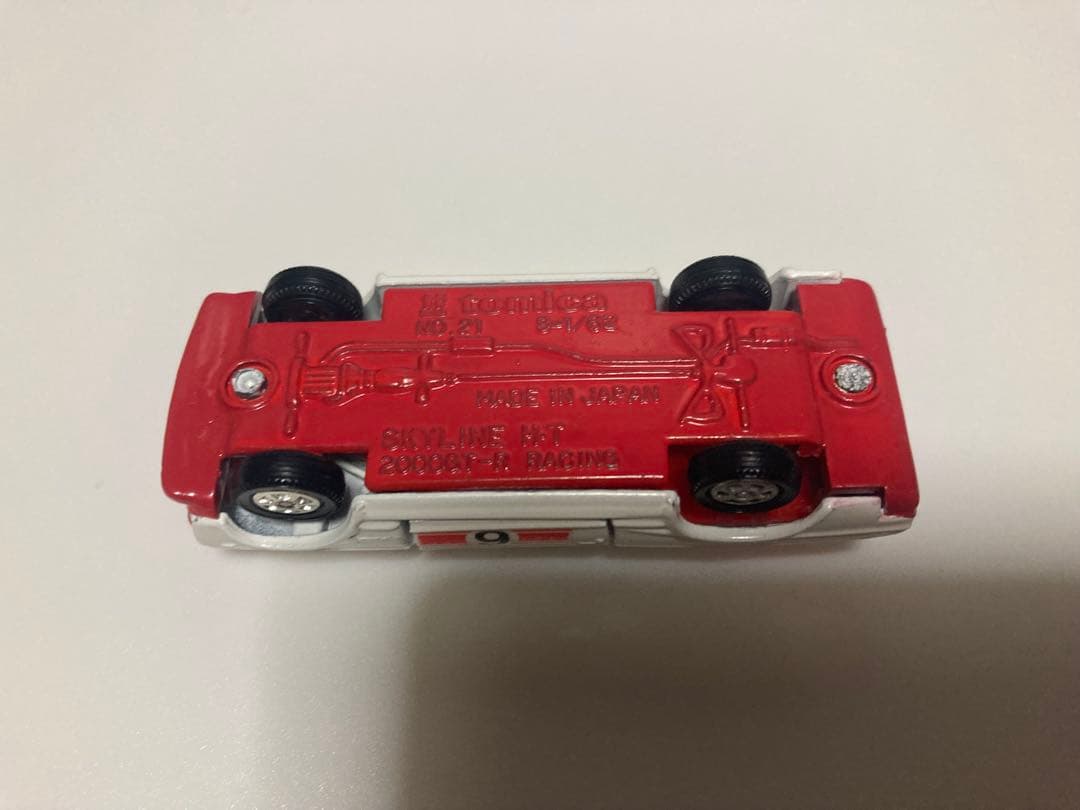 トミカ　日本製　ニッサン　スカイライン2000GT-R レーシング　1Fホイール