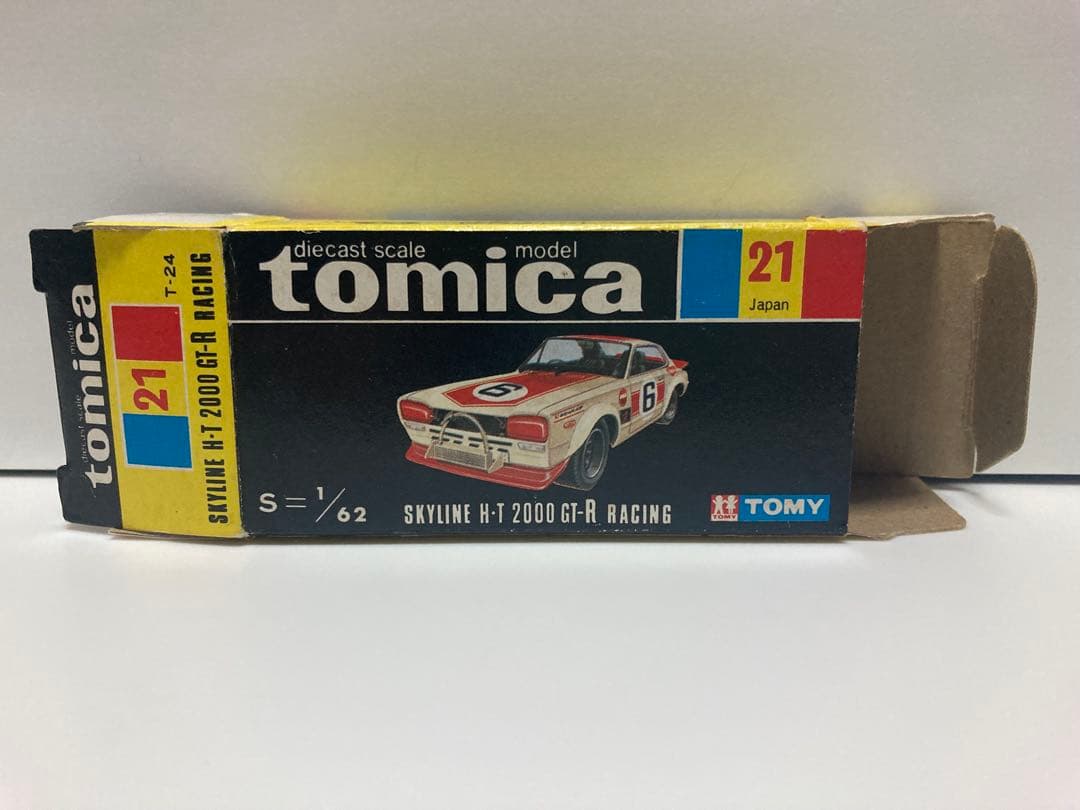 トミカ　日本製　ニッサン　スカイライン2000GT-R レーシング　1Fホイール