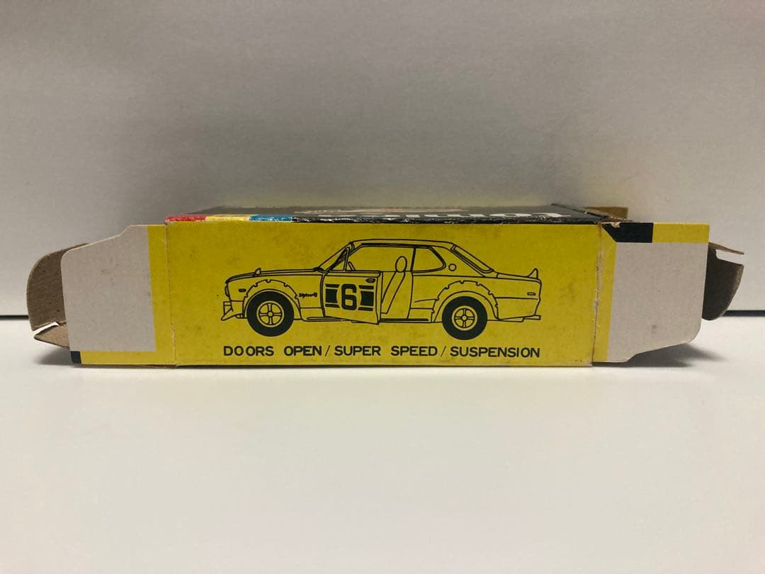 トミカ　日本製　ニッサン　スカイライン2000GT-R レーシング　1Fホイール