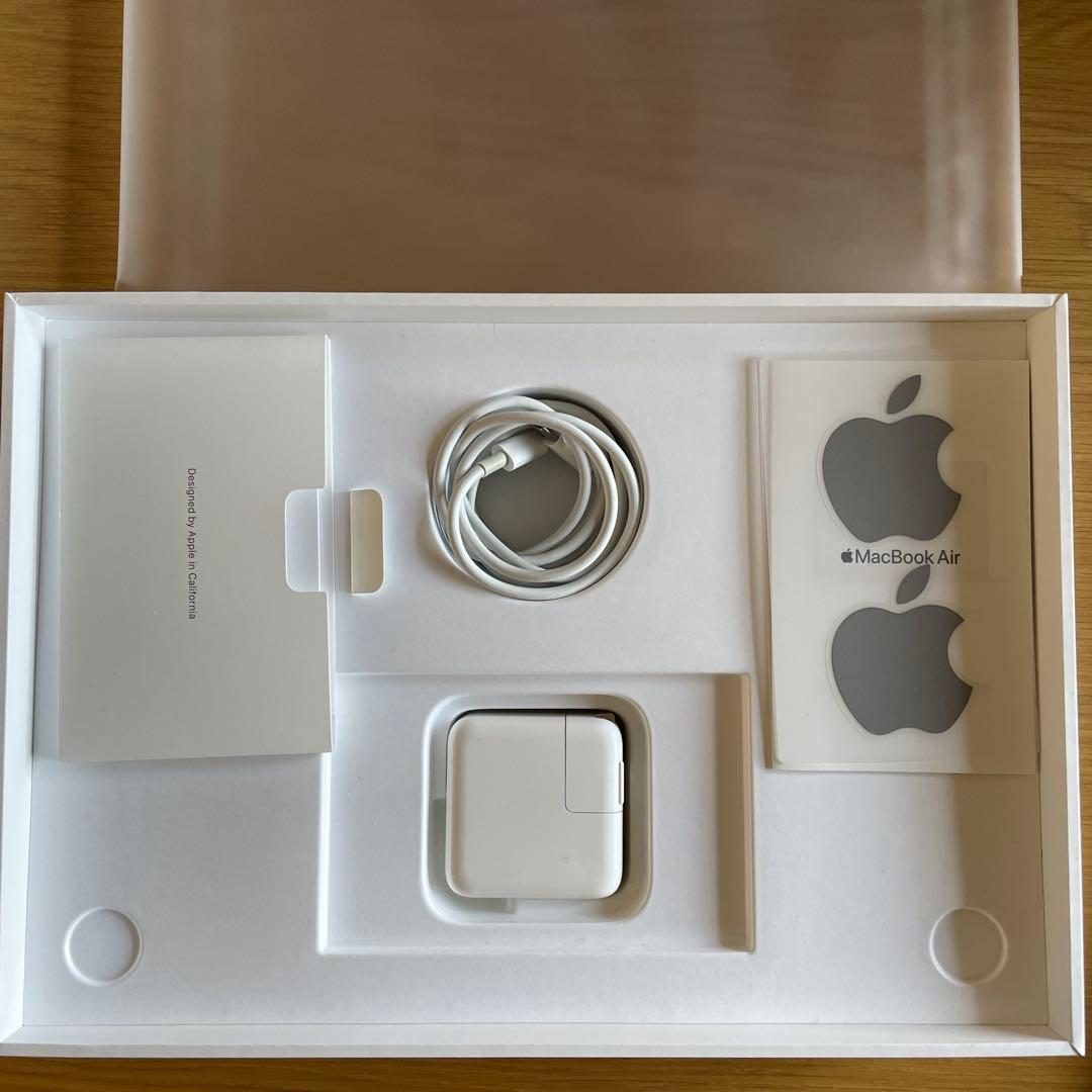 美品MacBook Air m1 2020 8GB 256GBスペースグレー