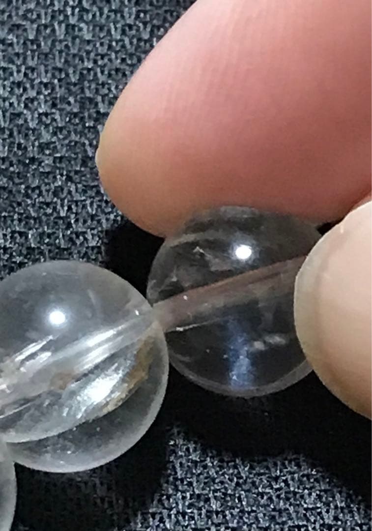 ブラジル　セラデカブラル産　オールド　レムリアンシードクリスタル　ブレスレット