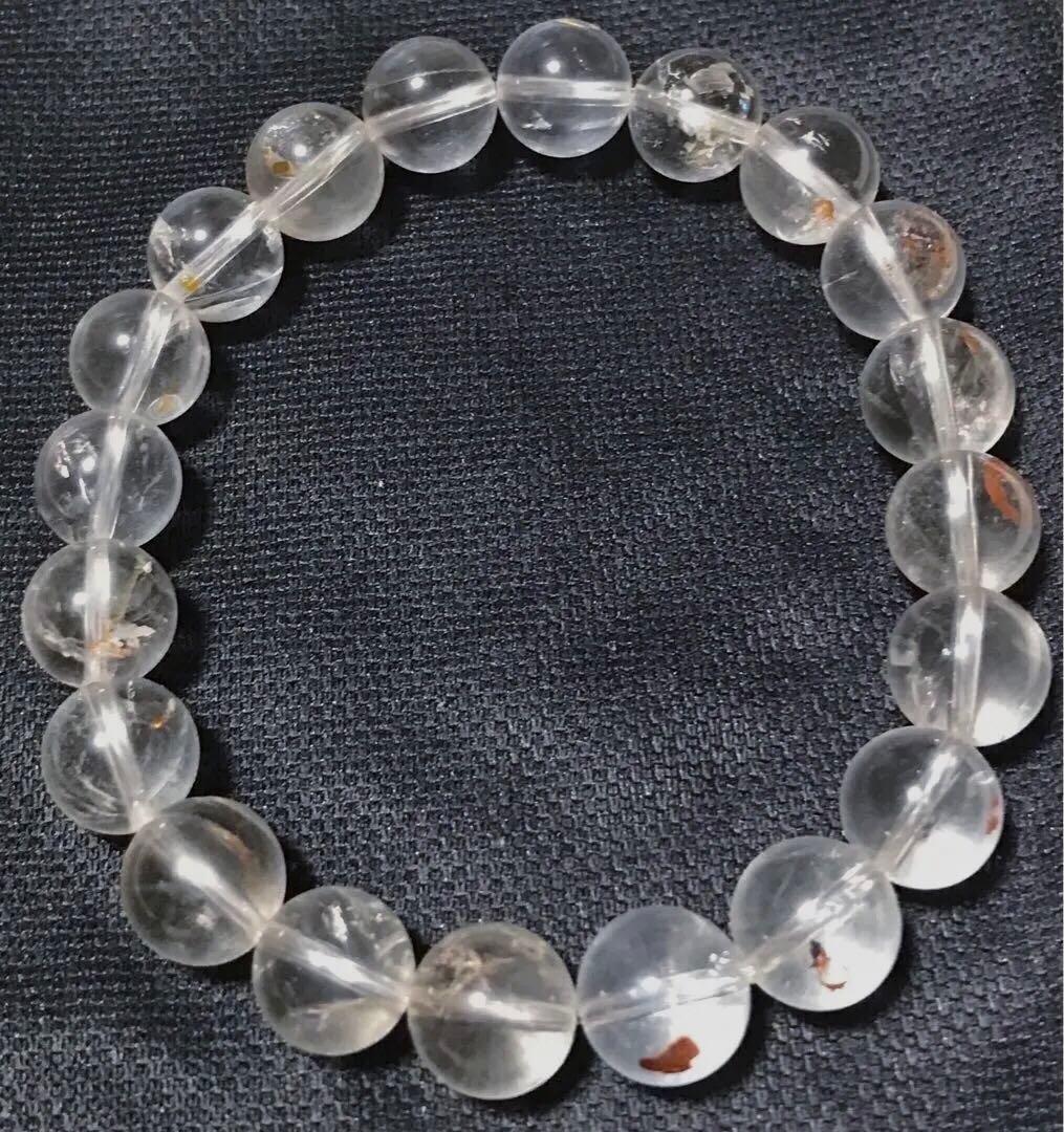 ブラジル　セラデカブラル産　オールド　レムリアンシードクリスタル　ブレスレット